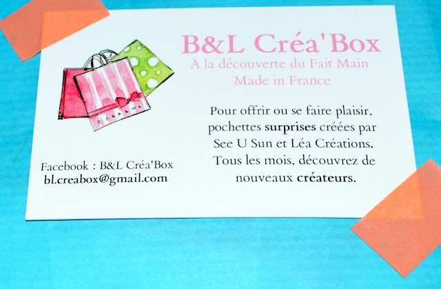 Une box trop chou avec B&L Créa'Box