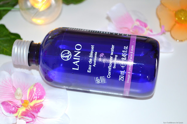 eau florale de bleuet - hydrolat de bleuet - l'eau de bleuet et les yeux - acné - naturel - soin naturel - cernes - anticerne naturel