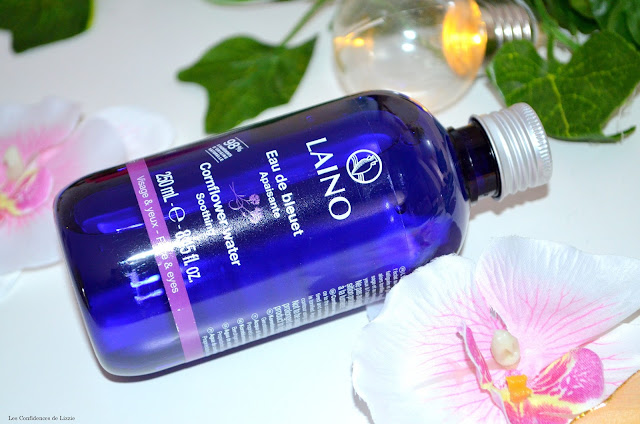 eau florale de bleuet - hydrolat de bleuet - l'eau de bleuet et les yeux - acné - naturel - soin naturel - cernes - anticerne naturel