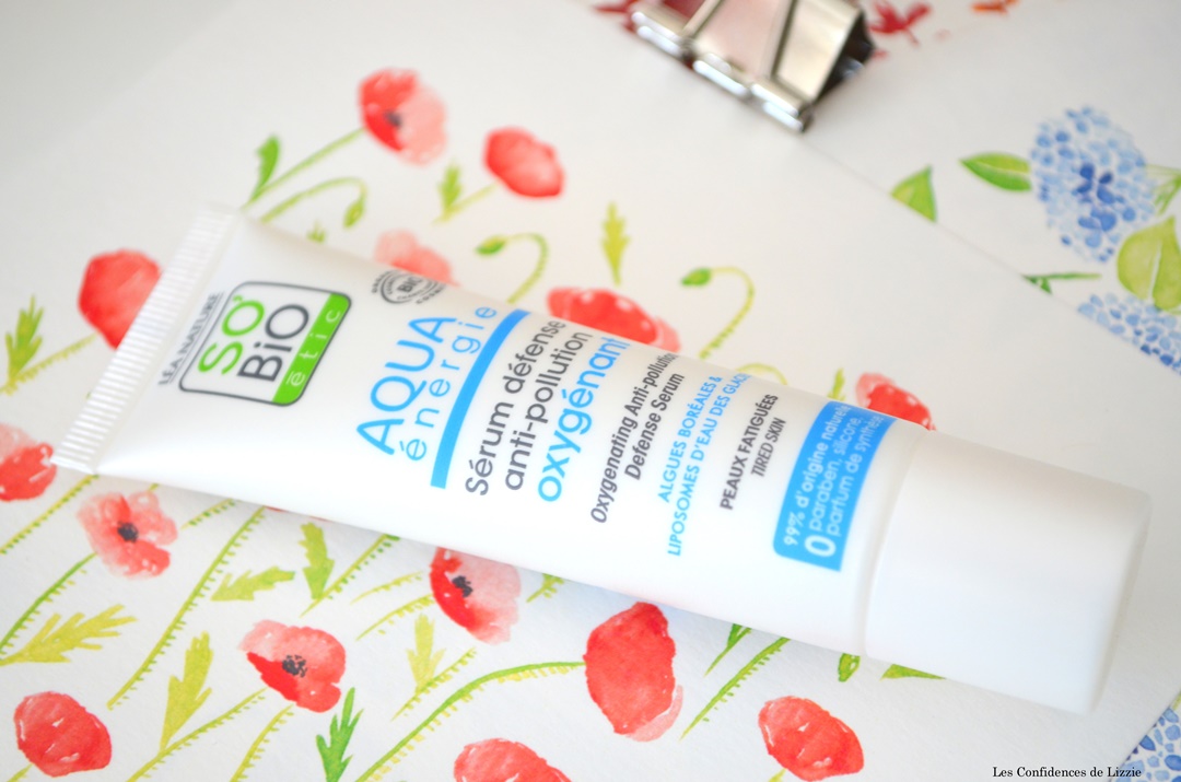 soins pour le visage - soins en ete - peau souple - peau lumineuse - peau douce - peau hydratée - peau protegee du soleil - aqua energie - serum anti pollution - oxygenant 