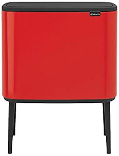 poubelle-rouge-pratique-usuel-accessoire-cuisine
