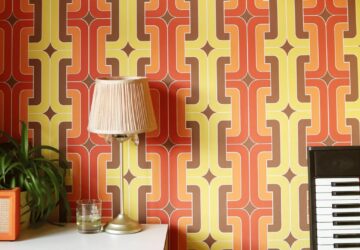 Décoration : le papier peint années 70