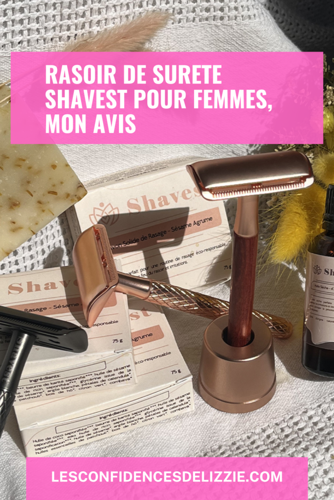 Rasoir de sûreté pour femme, la découverte Shavest